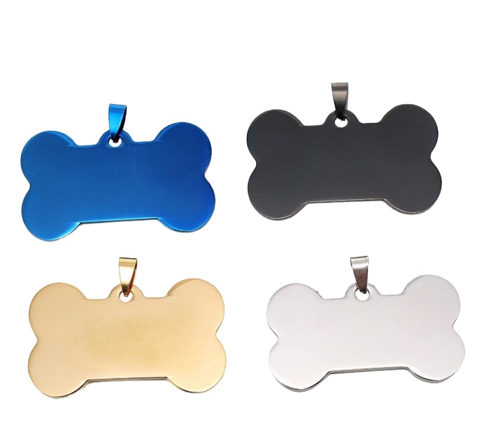 Custom Antique Brass Zinc Alloy Advanced Metal Dog Id Tags And Military Nameplates Dog Name Tag