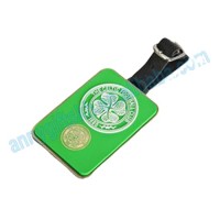 Colorful metal golf Bag Tag with custom design