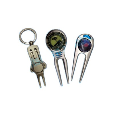 SEDEX 4P Custom multi function Divot tool & key chain